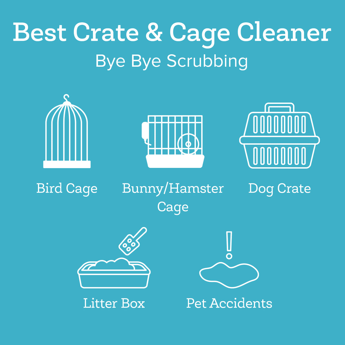 Pet Crate & Cage Cleaner
